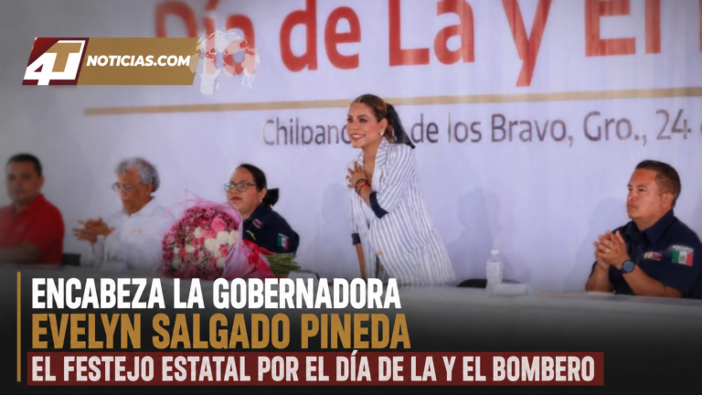 Encabeza la gobernadora Evelyn Salgado Pineda el festejo estatal por el Día de La y El Bombero