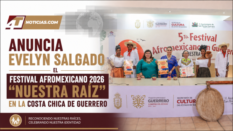 Anuncia Evelyn Salgado el Festival Afromexicano 2026 “Nuestra Raíz” en la Costa Chica de Guerrero