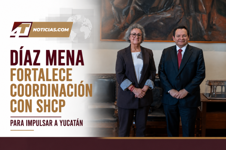Díaz Mena fortalece coordinación con SHCP para impulsar a Yucatán