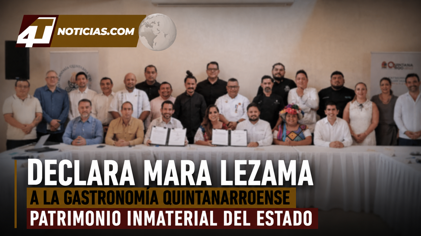 Declara Mara Lezama a la gastronomía quintanarroense Patrimonio Inmaterial del Estado