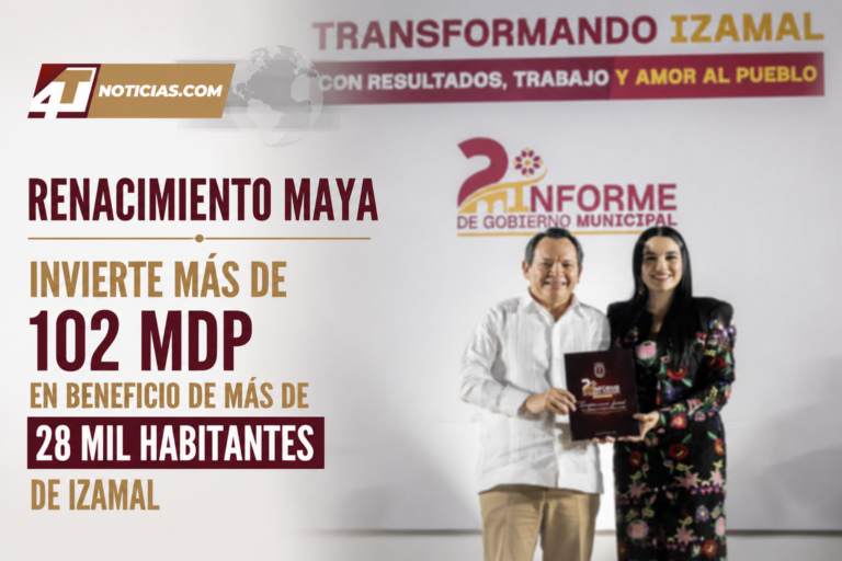 Renacimiento Maya invierte más de 102 mdp en beneficio de más de 28 mil habitantes de Izamal