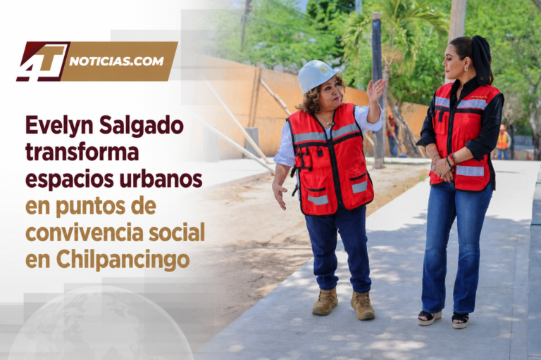 Evelyn Salgado transforma espacios urbanos en puntos de convivencia social en Chilpancingo