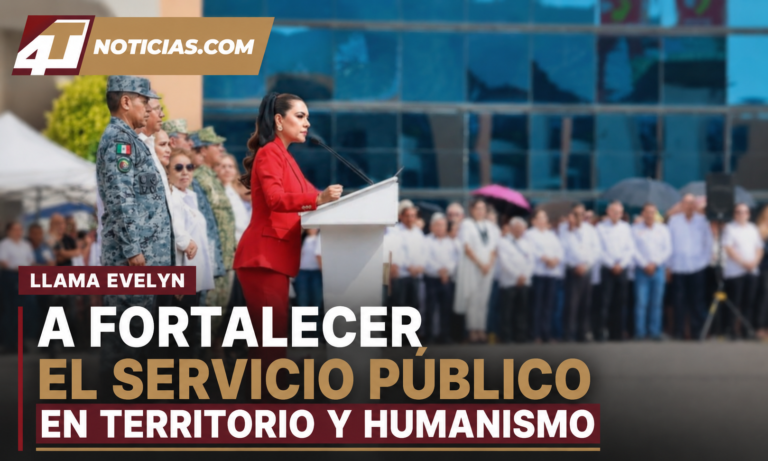 Llama Evelyn a fortalecer el servicio público en territorio y humanismo