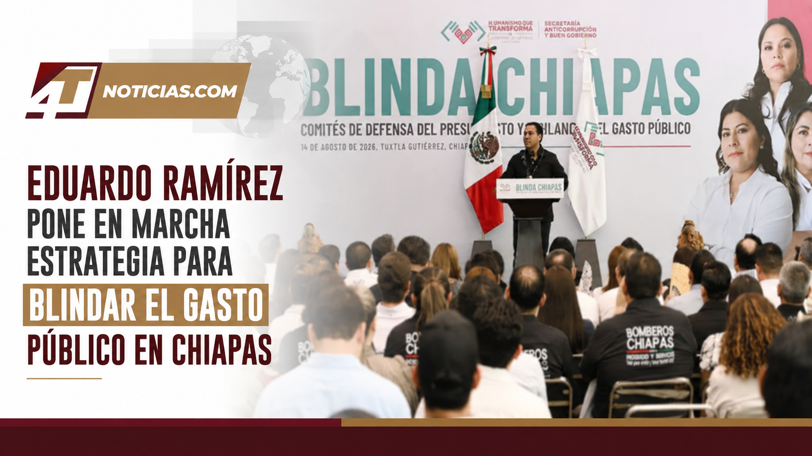 Eduardo Ramírez pone en marcha estrategia para blindar el gasto público en Chiapas