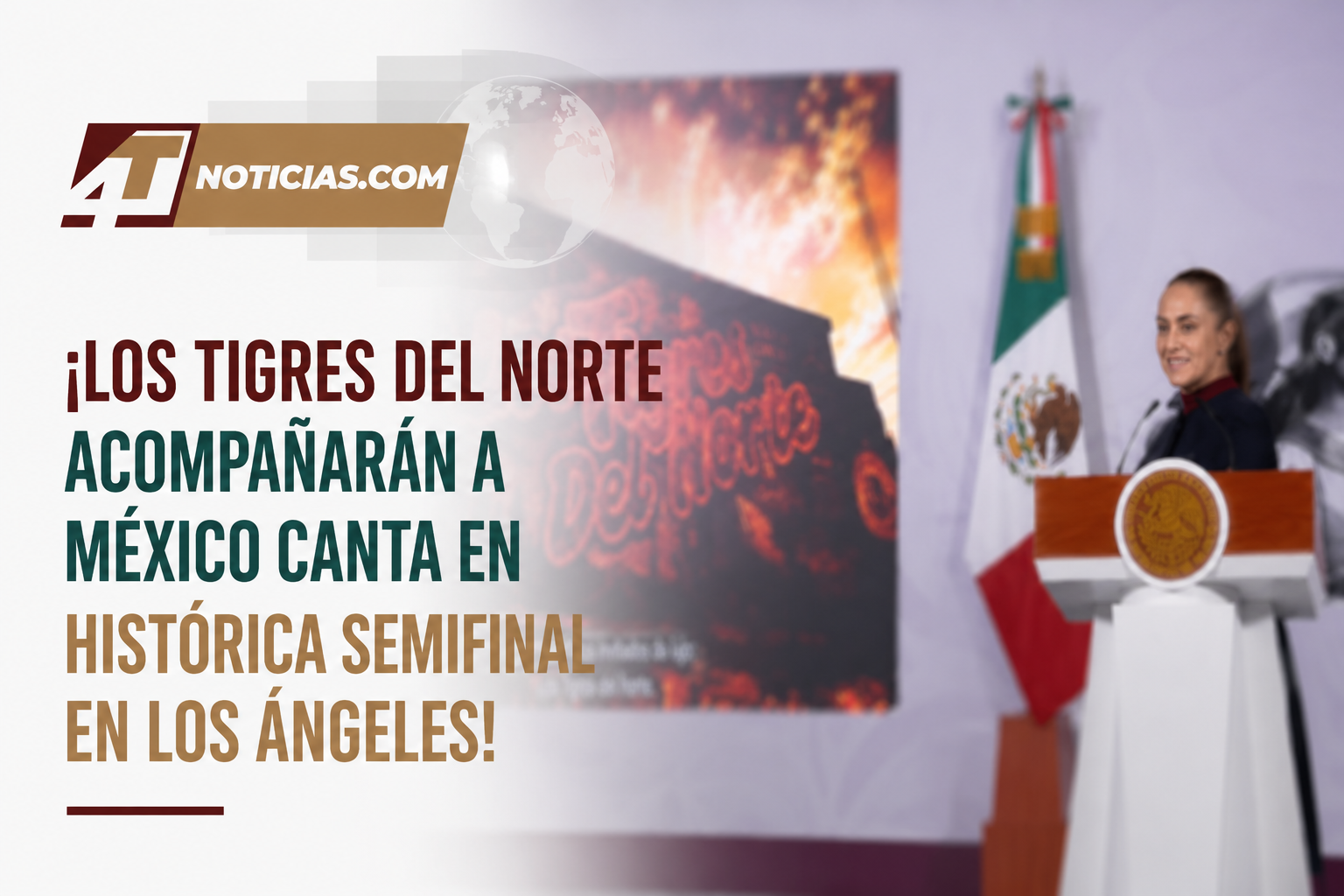 ¡Los Tigres del Norte acompañarán a México Canta en histórica semifinal en Los Ángeles!