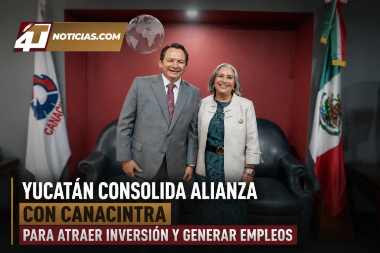 Yucatán consolida alianza con Canacintra para atraer inversión y generar empleos