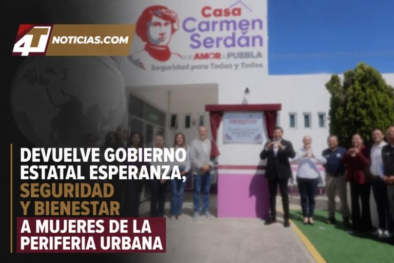 Devuelve Gobierno Estatal esperanza, seguridad y bienestar a mujeres de la periferia urbana