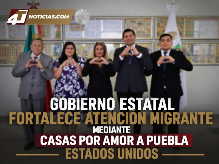 Gobierno estatal fortalece atención migrante mediante Casas Por Amor a Puebla Estados Unidos