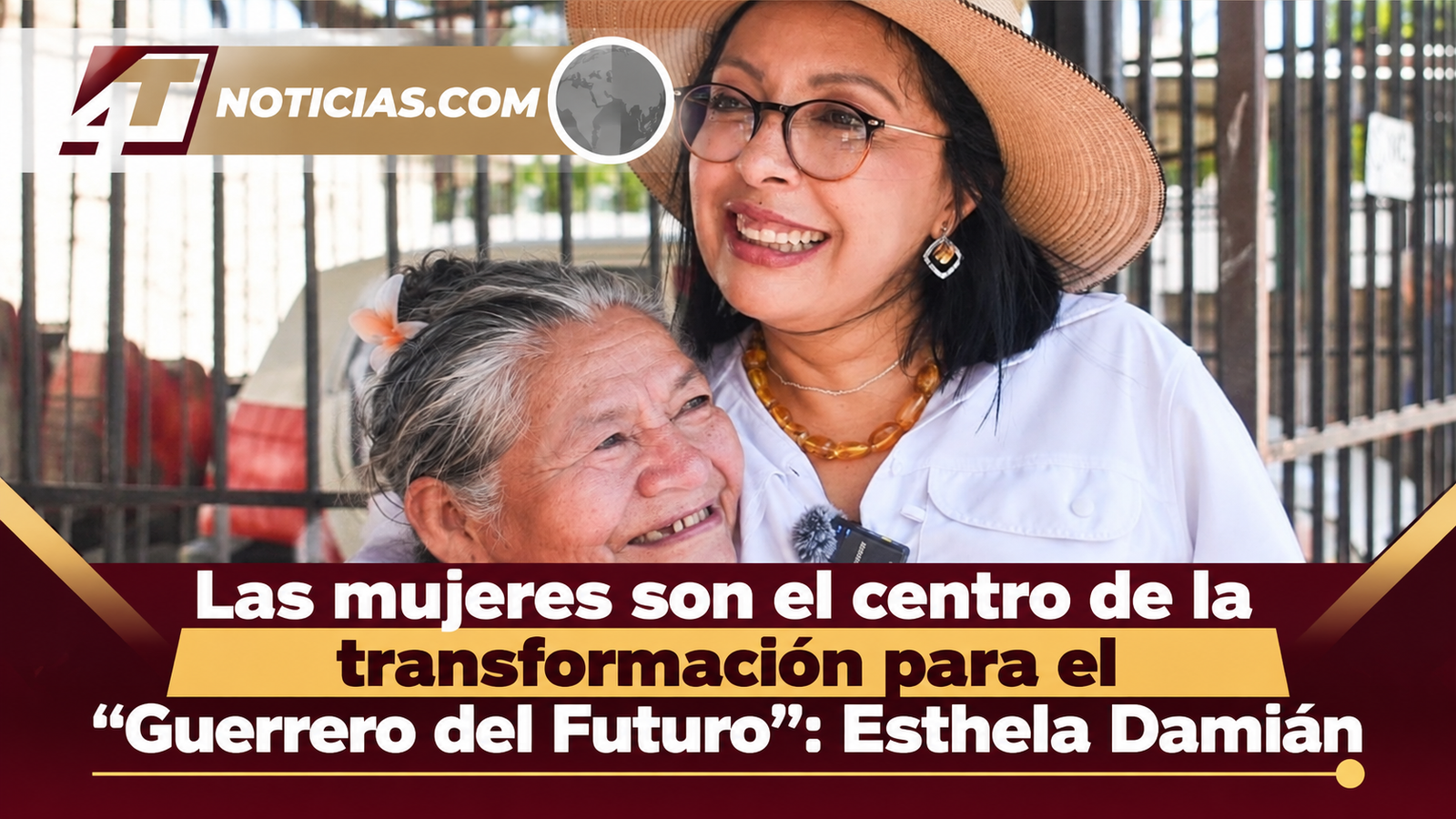 Las mujeres son el centro de la transformación para el ‘Guerrero del futuro’: Esthela Damián