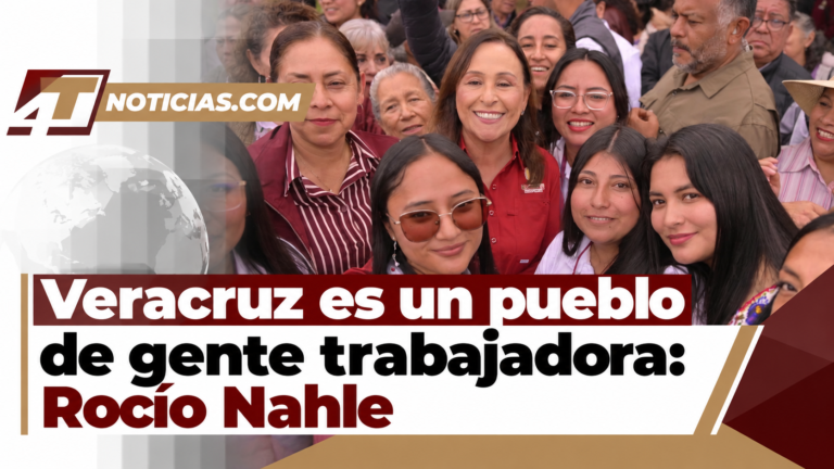 Veracruz es un pueblo de gente trabajadora: Rocío Nahle