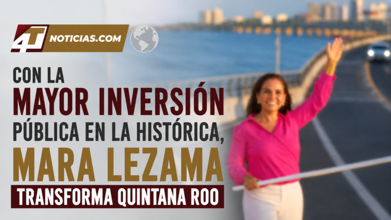 Con la mayor inversión pública en la histórica, Mara Lezama transforma Quintana Roo