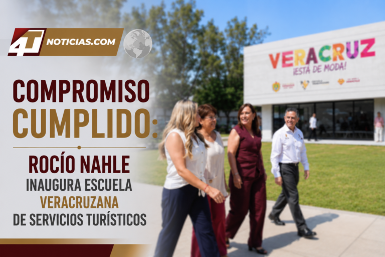 Compromiso cumplido: Rocío Nahle inaugura Escuela Veracruzana de Servicios Turísticos