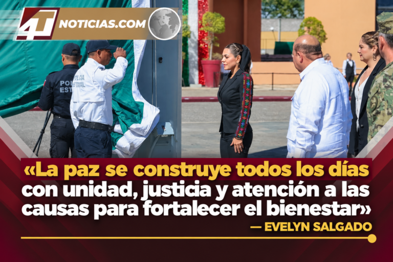 «La paz se construye todos los días con unidad, justicia y atención a las causas para fortalecer el bienestar»: Evelyn Salgado