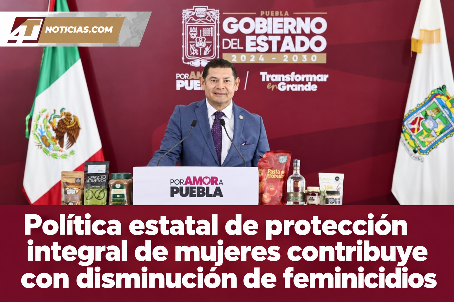 Política estatal de protección integral de mujeres contribuye con disminución de feminicidios