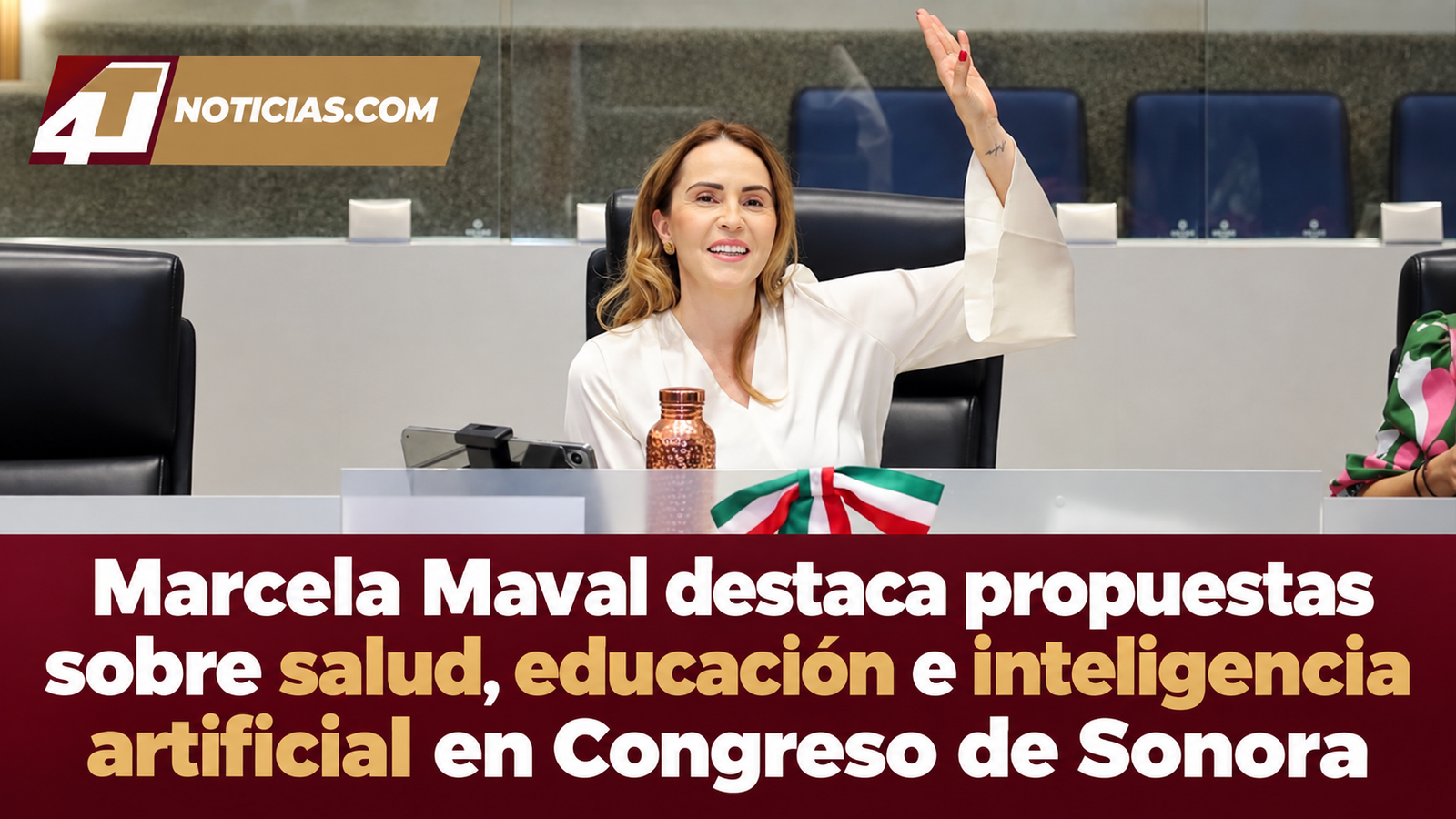 Marcela Maval destaca propuestas sobre salud, educación e inteligencia artificial en Congreso de Sonora