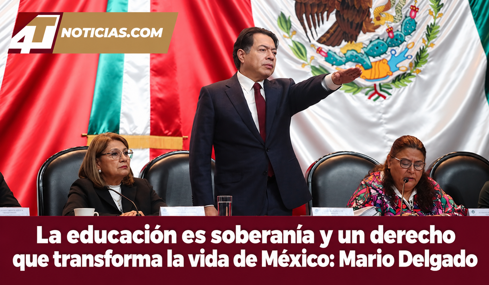La educación es soberanía y un derecho que transforma la vida de México: Mario Delgado