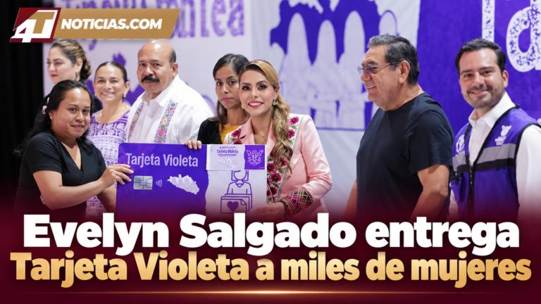 Evelyn Salgado entrega Tarjeta Violeta a miles de mujeres