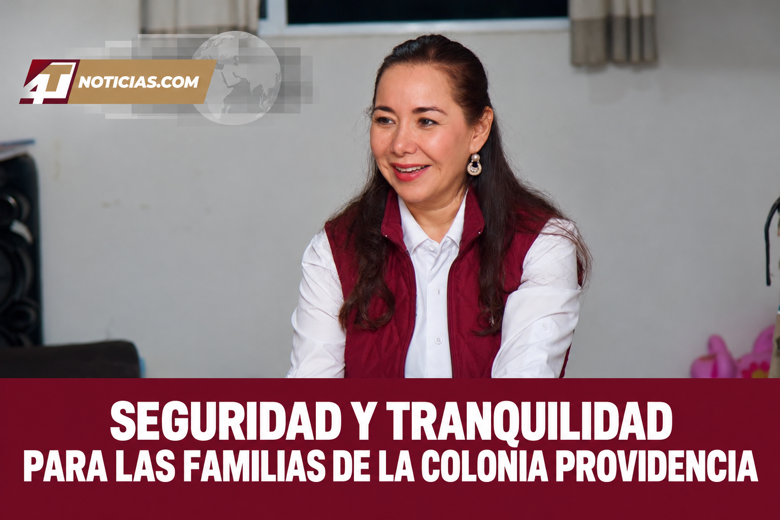 SEGURIDAD Y TRANQUILIDAD PARA LAS FAMILIAS DE LA COLONIA PROVIDENCIA